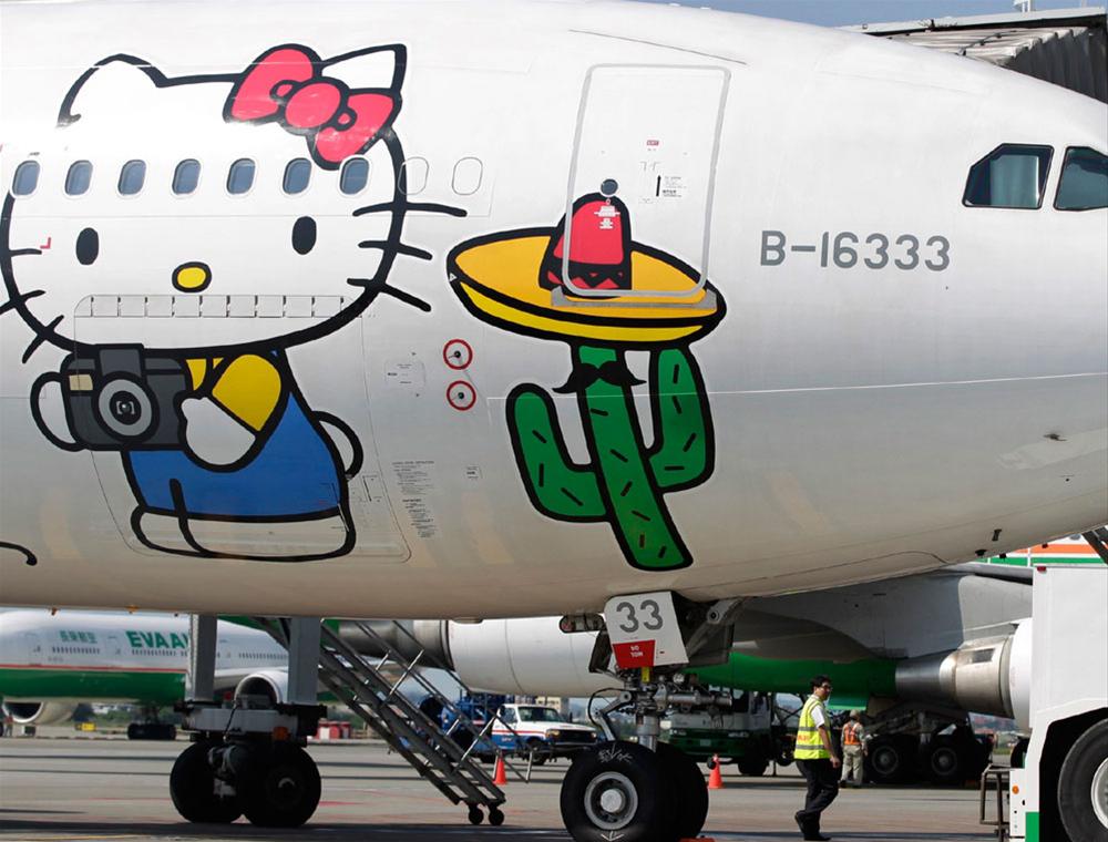 Tayvan Turizmi Hello Kitty Uçaklarıyla Kurtarılacak