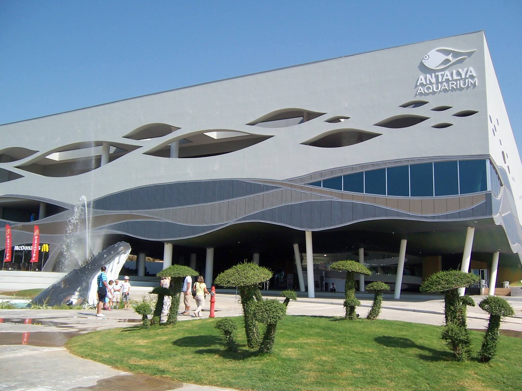 Antalya Akvaryum projesi tamamlandı