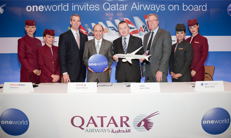 Qatar Airways ‘oneworld’ topluluğuna katılıyor
