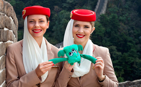 Emirates’ten minik yolculara yepyeni ve eğlenceli yol arkadaşları