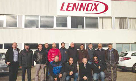 Form’dan Lennox fabrikasına gezi