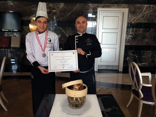Limak Eurasia Luxury Hotel Şefine Uluslararası Yarışmada Gümüş Madalya