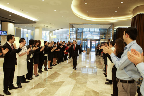 İstanbul Marriott Hotel Şişli ilk misafirini ağırladı
