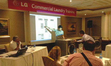 LG Ticari Çamaşırhane Ekipmanları seminer düzenledi