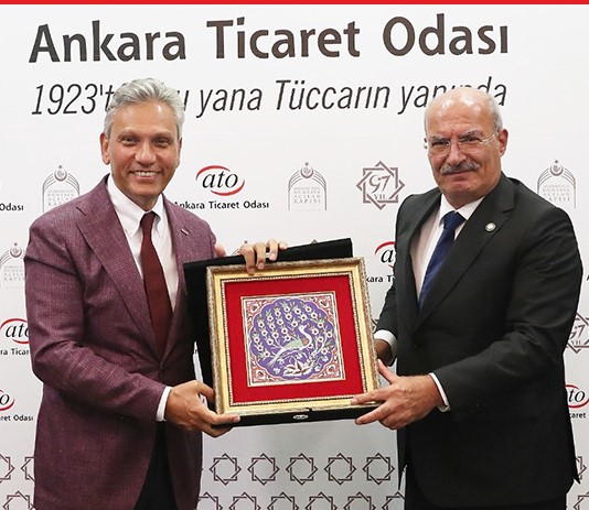 TÜRSAB Heyeti’nden Ankara Ticaret Odası’na ziyaret