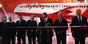 Kıbrıs yerli hava yolu Fly KHY’yi tanıttı